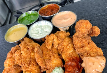 Chicken Tenders With Your Choice Dipping Sauce